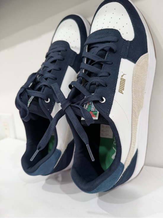 Puma Other - Puma Navy, White & Beige Low-Top Sneakers